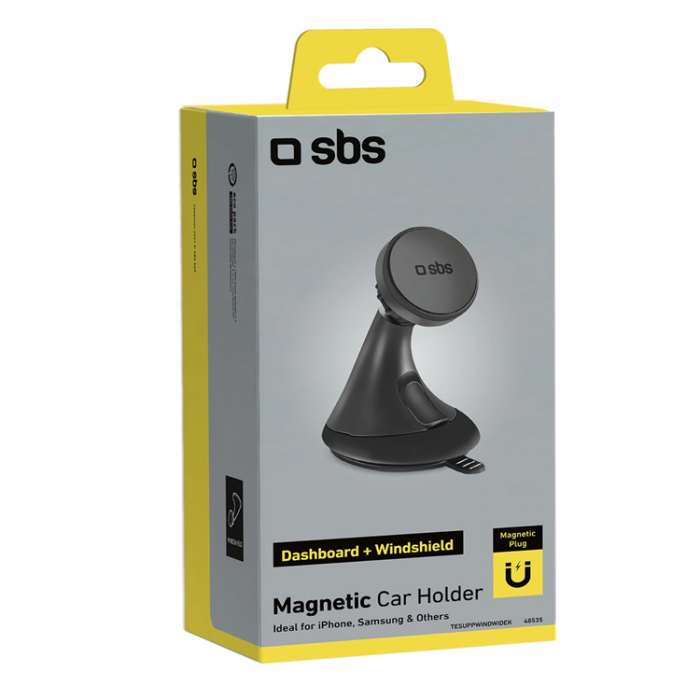 SBS - SBS Mobilhllare fr Instrumentbrda Med Magsafe - Svart