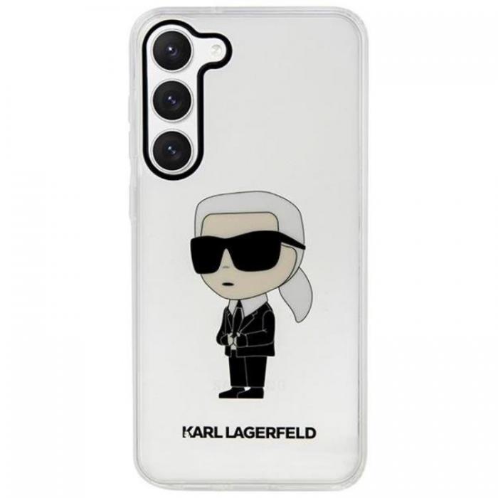 KARL LAGERFELD - Karl Lagerfeld Galaxy S23 Plus Mobilskal Ikonik Karl - Clear