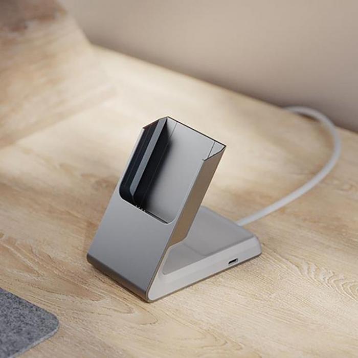 ALOGIC - ALOGIC 2-i-1 MagSafe Laddare med Skrivbords docka - Vit