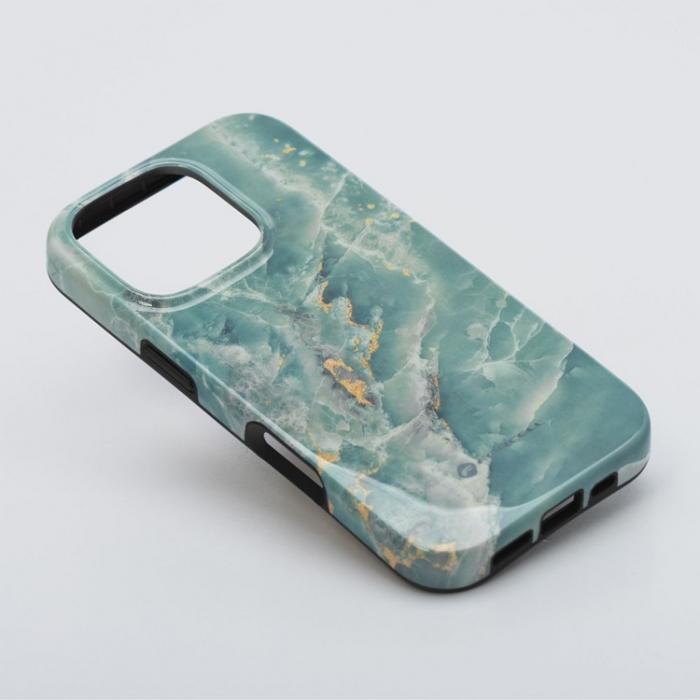 Forcell - Forcell iPhone 16 Mobilskal MagSafe Mirage - Grn Marble