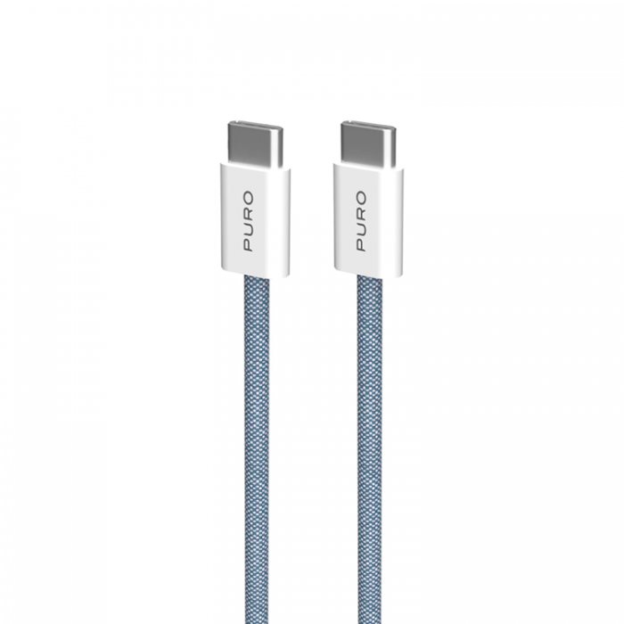 Puro - Puro USB-C Till USB-C Kabel 1.5m Fabrik - Bl