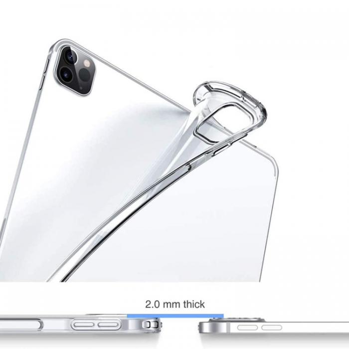 A-One Brand - iPad Pro 12.9 (2018/2020/2021/2022) Mobilskal - Transparent