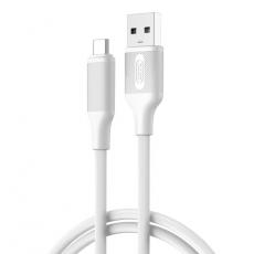 XO - XO USB-A Till USB-C Kabel 1m 3A NB265 - Vit