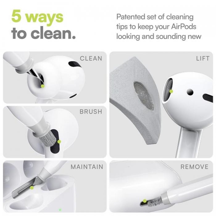 KeyBudz - Keybudz Cleaning Kit AirCare 2.0 - Lightning och USB-C