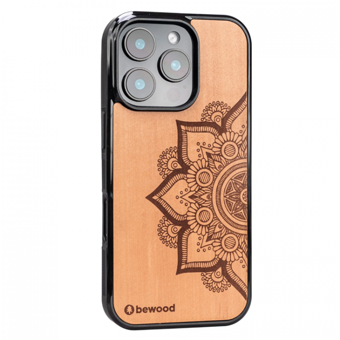 Bewood - Bewood iPhone 16 Pro Mobilskal Mandala Apple Tree