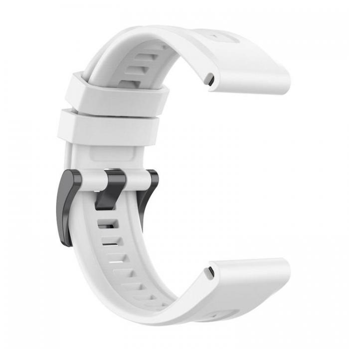 A-One Brand - Garmin Fenix 5X/6X/6X Pro/7X Armband Silikon - Vit