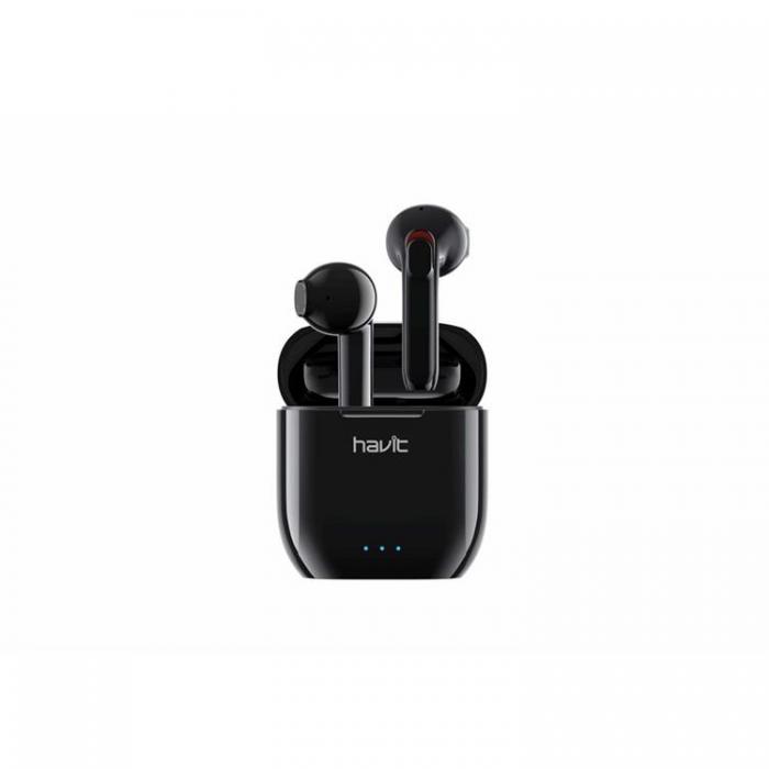 Havit - Havit In-Ear Hrlurar Trdlsa Bluetooth TW948 - Svart