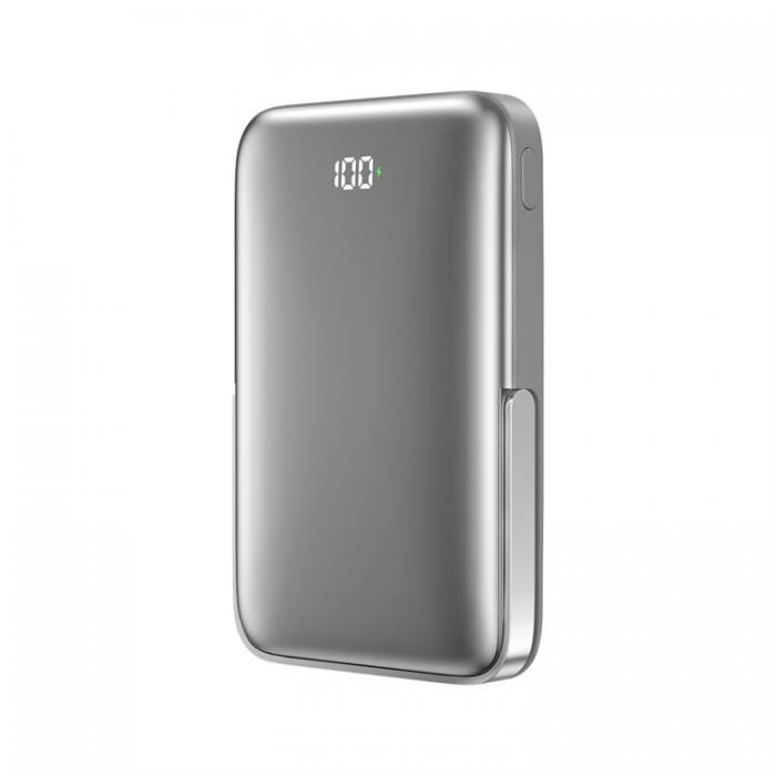 WIWU - WIWU Magnetsik Powerbank 10000 mAh 15W Elite Wi-P018 - Gr