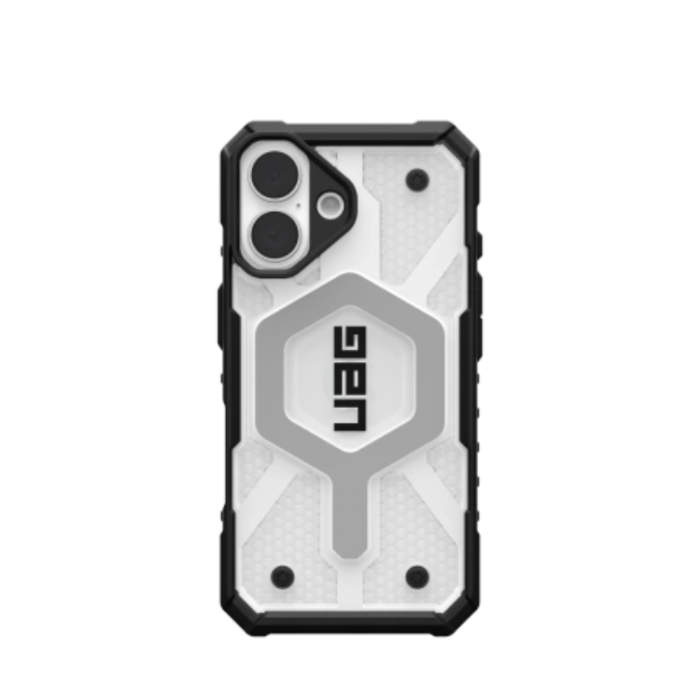 UAG - UAG iPhone 16 Mobilskal MagSafe Pathfinder Clear - Vit