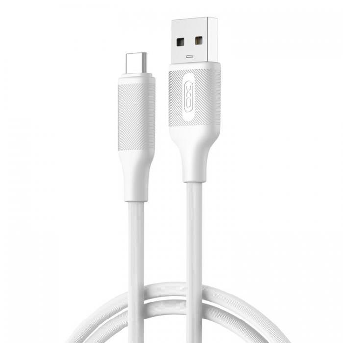 XO - XO USB-A Till USB-C Kabel 1m 3A NB265 - Vit