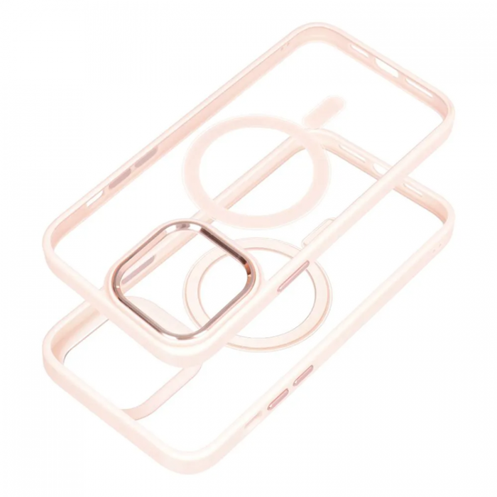 A-One Brand - iPhone 16 Plus Mobilskal Magsafe Color Edge - Rosa