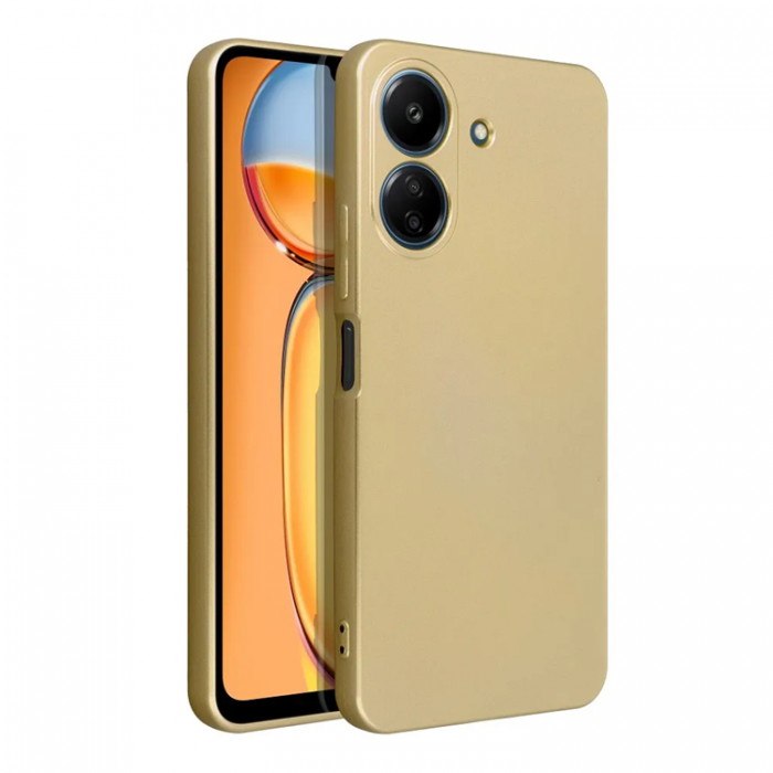 A-One Brand - Xiaomi Redmi 13C/Poco C65 Mobilskal Metallic - Guld