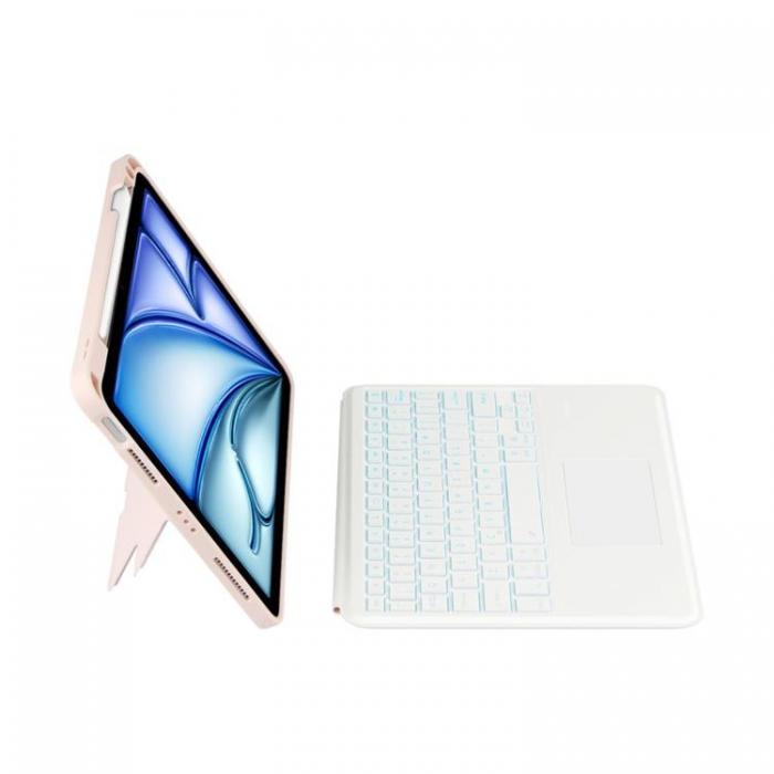 Tech-Protect - Tech-Protect iPad 10.9 (2022) Fodral SCMAG Pen + Keyboard - Rosa