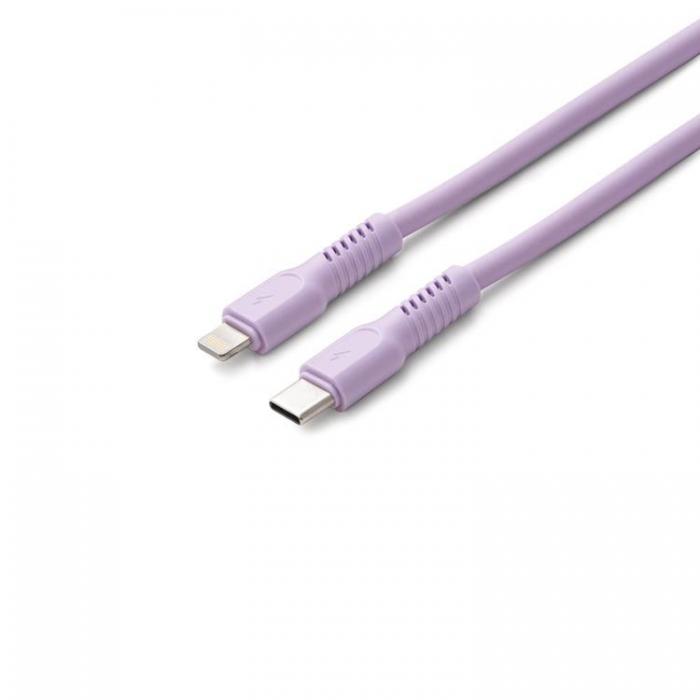 Colorum - Colorum USB-C till Lightning Kabel 1.8m 2.4A - Lavendel