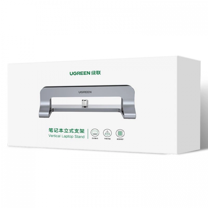 Ugreen - Ugreen Vertikalt Stativhllarstll fr MacBook, Laptop, Tablet - Silver