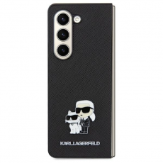 KARL LAGERFELD - Karl Lagerfeld Galaxy A55 Mobilskal Saffiano Karl&Choupette Pin