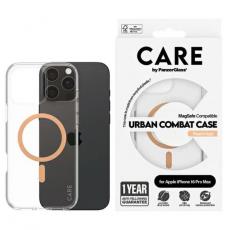 PanzerGlass - CARE By PanzerGlass iPhone 16 Pro Max Mobilskal MagSafe Flagship - Peachy