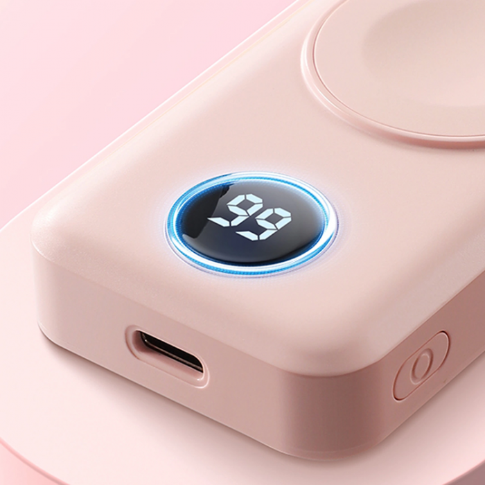 Joyroom - Joyroom Powerbank Trdls 2000mAh 3W Fr Apple Watch - Rosa