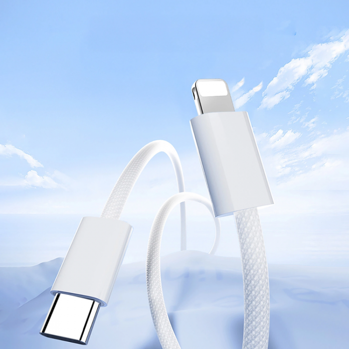 Joyroom - Joyroom S-A45 USB-C - Lightning 30W Kabel Braided 1m Ben Series