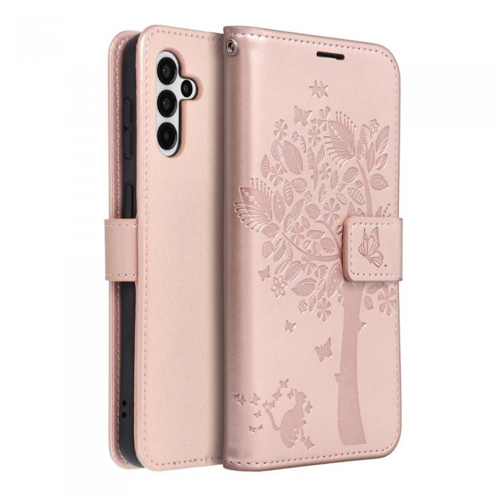 Forcell - Forcell Galaxy A13 5G Fodral Mezzo - Trd Rosa Guld