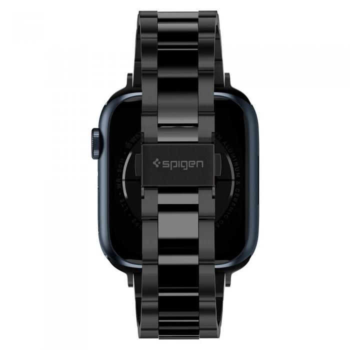 Spigen - Spigen Apple Watch 4/5/6/7/8/SE (38/40/41mm) Armband Modern Fit - Svart