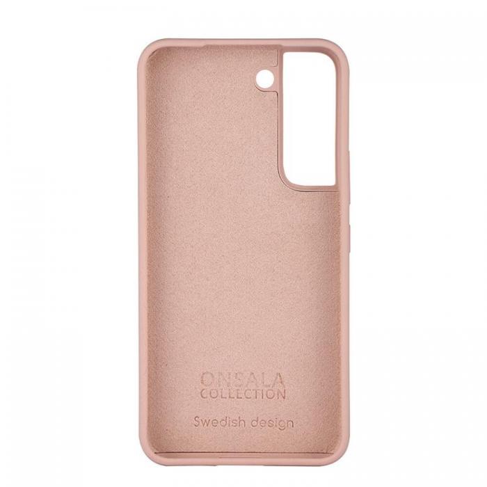 Onsala - Onsala Silikon Mobilskal Galaxy S22 Plus - Sand Rosa