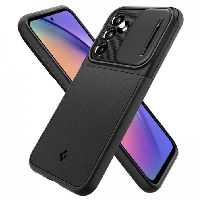 Spigen - Spigen Galaxy A54 5G Mobilskal Optik Armor - Svart