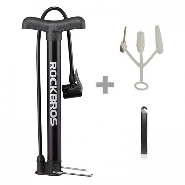 Rockbros - Rockbros Fotcykelpump - Svart