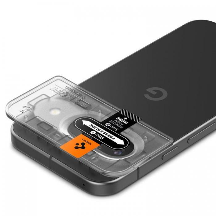 Spigen - [2-Pack] Spigen Google Pixel 9 Kameralinsskydd Hrdat Glas Optik.Tr