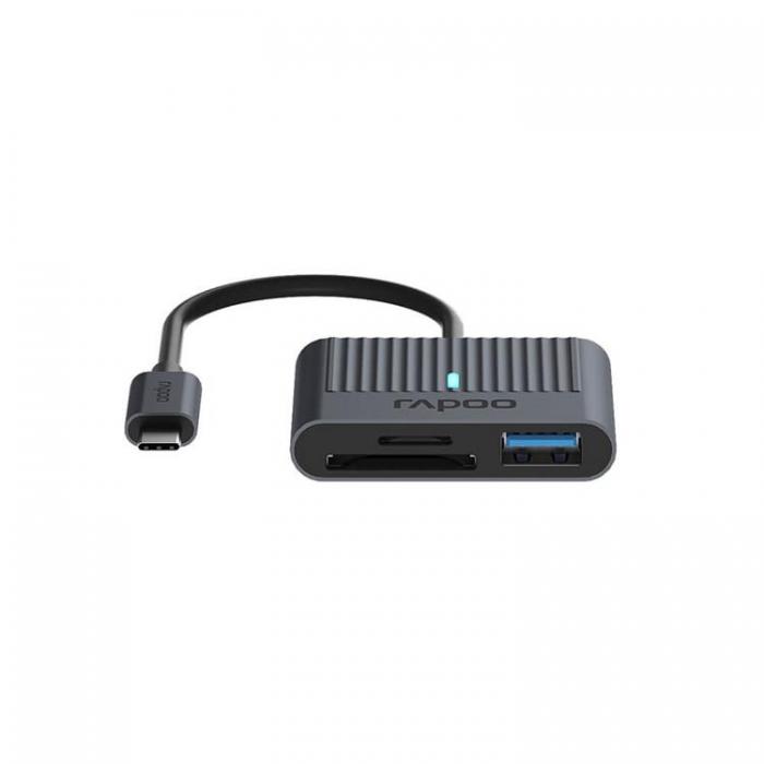 Rapoo - RAPOO UCR-3001 USB-C Kortlsare