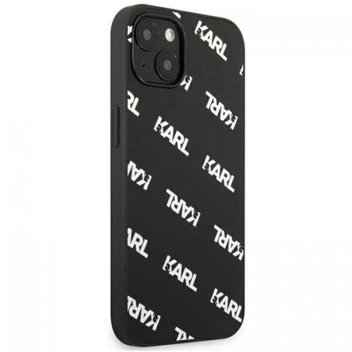 KARL LAGERFELD - Karl Lagerfeld iPhone 13 Mini Skal Allover - Svart