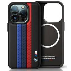 BMW - BMW iPhone 16 Pro Mobilskal MagSafe Tricolor Printed Stripes