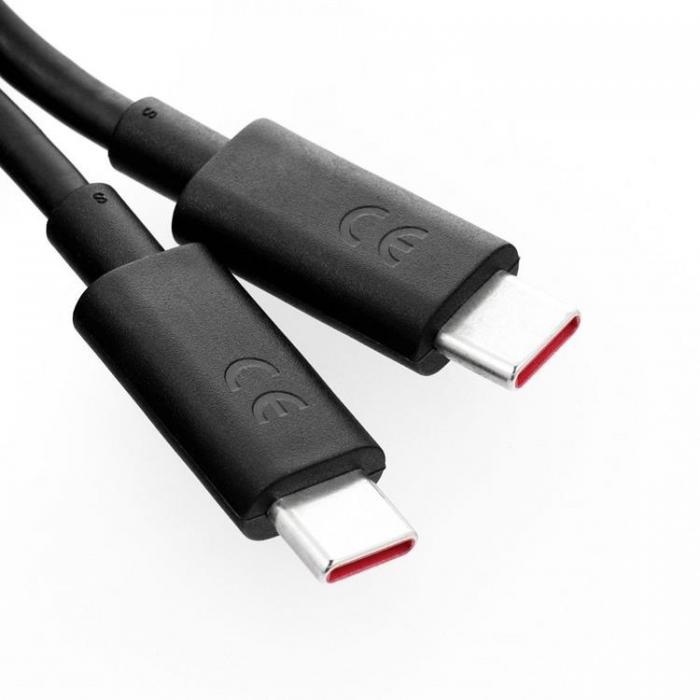 Motorola - MOTOROLA USB-C Till USB-C 6.5A Kabel 1m Bulk - Svart