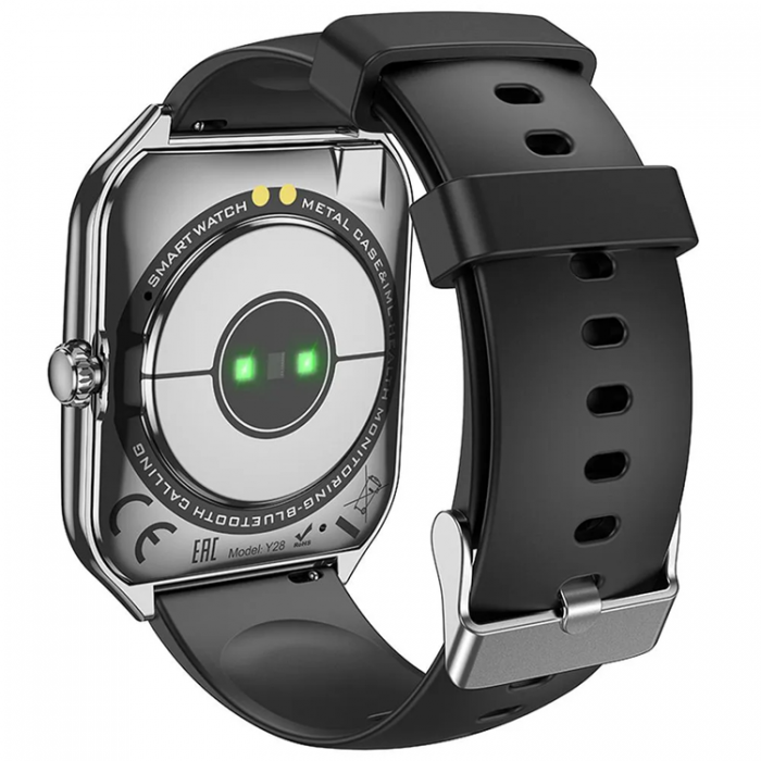 Hoco - Hoco SmartWatch Y28 Amoled - Svart