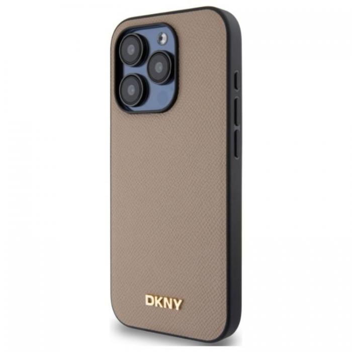 DKNY - DKNY iPhone 15 Pro Max Mobilskal MagSafe Grained Logo