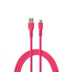 Colorum - Colorum USB-A till USB-C Kabel 1.8m 3A - Magenta