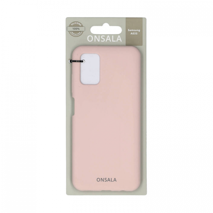 Onsala - ONSALA Galaxy A03s Mobilskal Silikon - Rosa