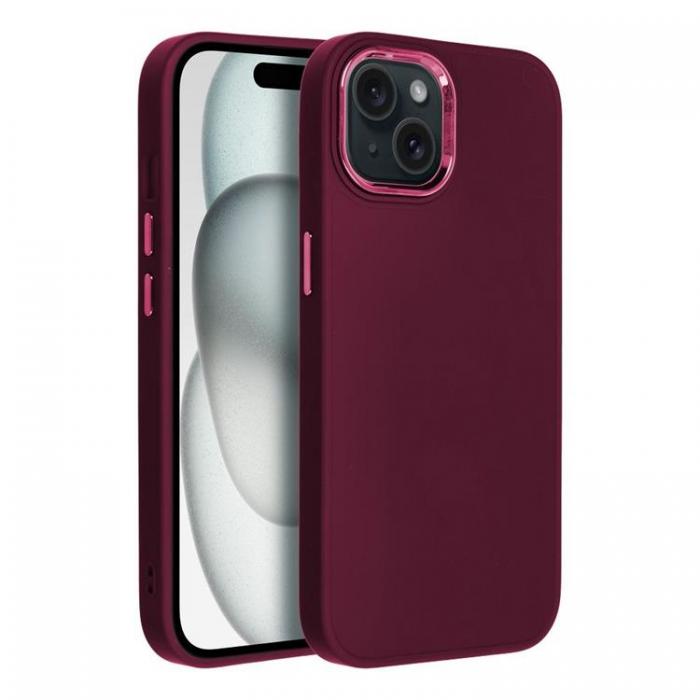 A-One Brand - iPhone 15 Mobilskal Frame - Lila