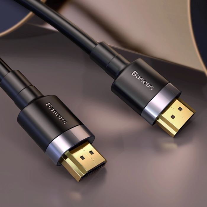 BASEUS - Baseus Cafule Kabel HDMI till HDMI 1m 2.0 4K 60Hz 3D 18 Gbps