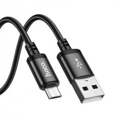 Hoco - Hoco Kabel USB-A till Micro-USB 2.4A 3m X91 - Svart