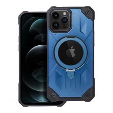 A-One Brand - iPhone 12 Pro Max Mobilskal Magsafe Ringhållare Armor - Blå
