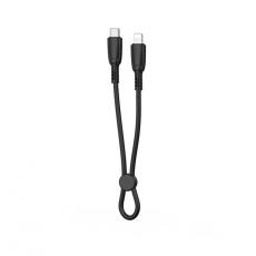 XO - XO USB-C Till Lightning 27W Kabel 0.25m NB-Q248A - Svart