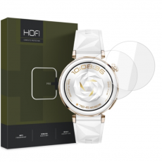 Hofi - [2-Pack] Hofi Huawei Watch GT 5 Pro (42mm) Härdat glas Skärmskydd - Clear