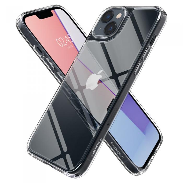 Spigen - Spigen iPhone 14 Plus Skal Quartz Hybrid Crystal - Clear