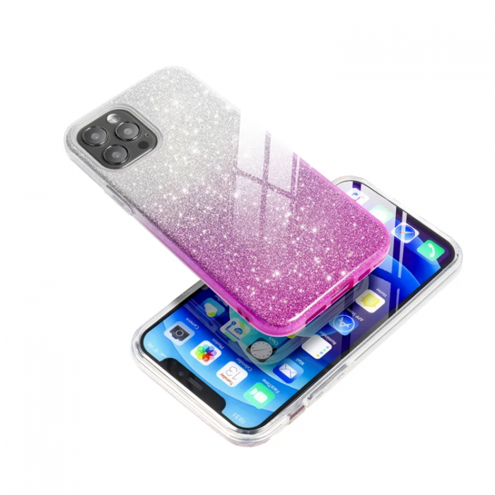 A-One Brand - Galaxy A16 5G/4G Mobilskal Shining - Transparent/Rosa