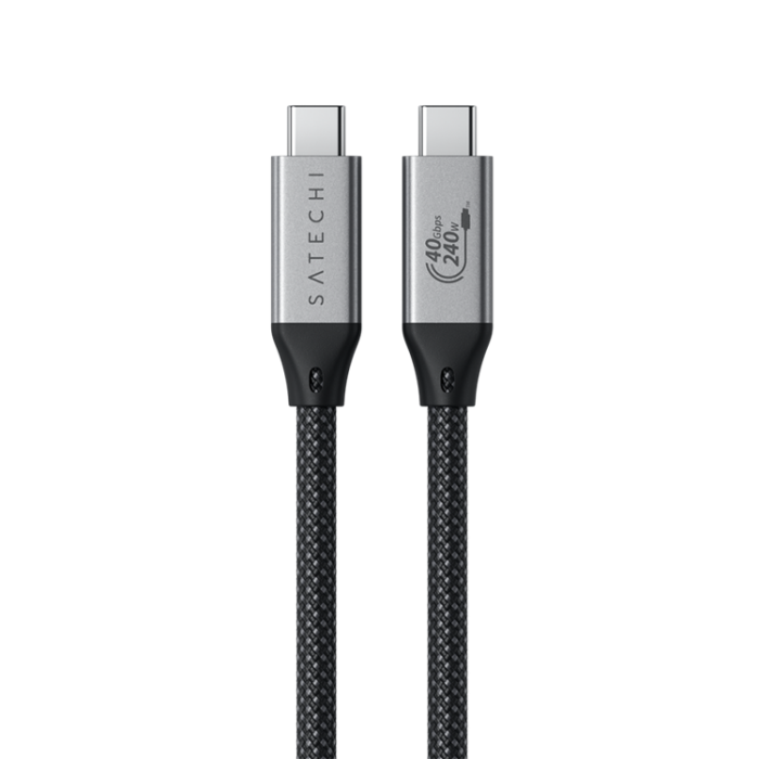 Satechi - Satechi USB-C till USB-C Kablar Pro (1.2m) - Svart