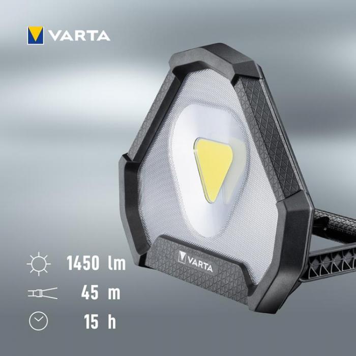 VARTA - Varta Work Flex Stadium Light Arbetsbelysning uppladdningsbar IP54 1450 lm