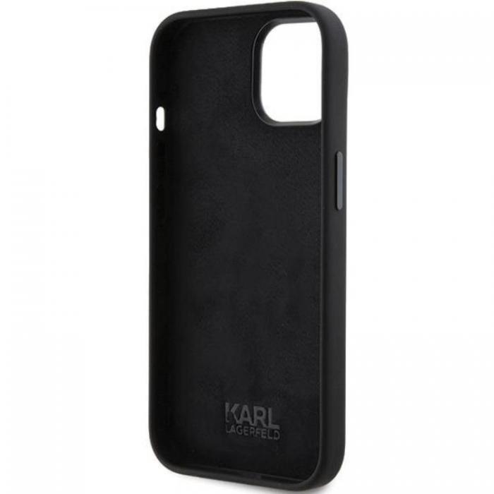 KARL LAGERFELD - Karl Lagerfeld iPhone 15/14 Plus Mobilskal Silikon Karl&Choupette