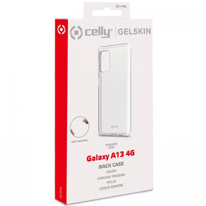 Celly - CELLY Gelskin Skal Galaxy A13 4G - Transparent