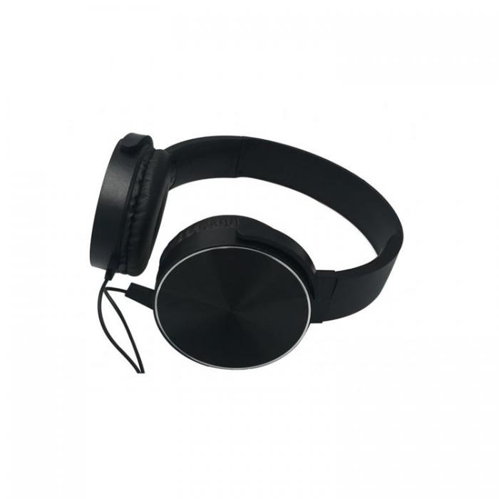 Rebeltec - Rebeltec Over-Ear Hrlurar Trdbundna med Mikrofon - Svart